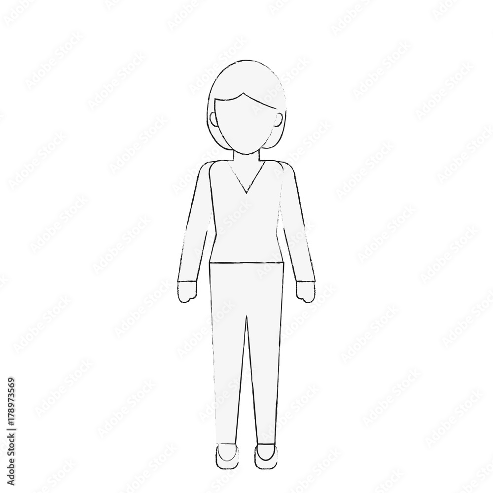 young business woman full body icon image vector illustration design young business woman full body icon image vector illustration design