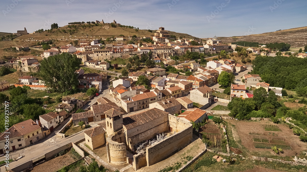 Fuentidueña village in Segovia, Spain