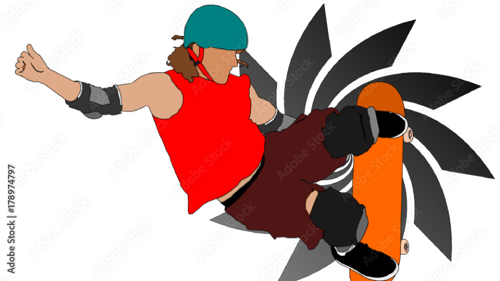 Fototapeta premium Skateboard