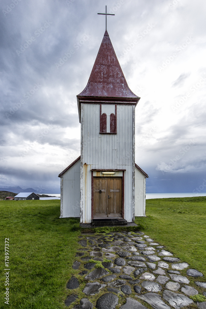 Fototapeta premium Helnar Church Iceland