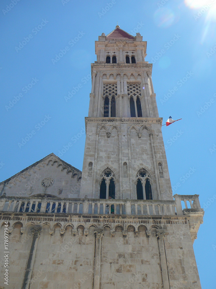 View of the church of Trogir