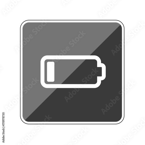 Batterie leer - Reflektierender App Button