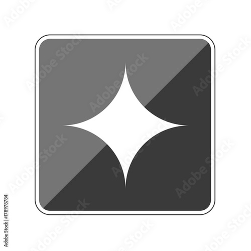 Sternchen - Reflektierender App Button