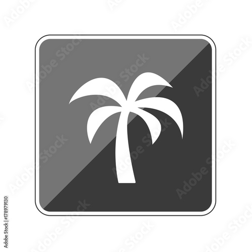 Palme - Reflektierender App Button