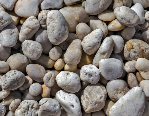 background Stones or Gravel for building floor, fence or wall Seamless Texture