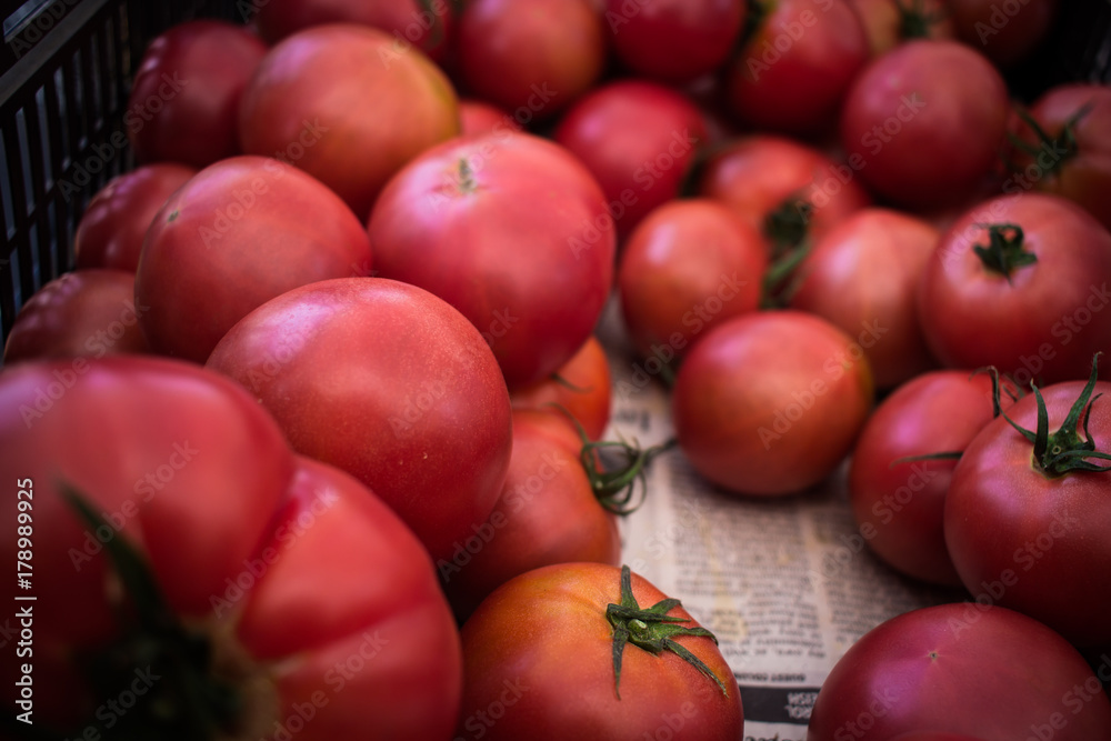 Bunch of Red Moneymaker Tomatoes Bunch of Red Moneymaker Tomatoes