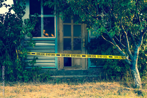 Police line do not cross, Crime Scene Investigation, Yellow Tape