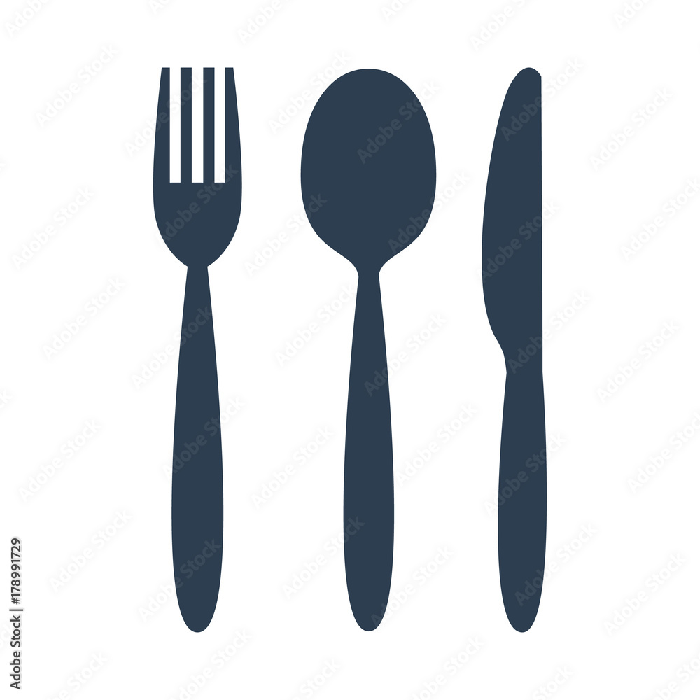 knife, fork and spoon knife, fork and spoon
