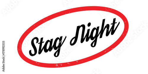 Stag Night rubber stamp. Grunge design with dust scratches. Effects can be easily removed for a clean, crisp look. Color is easily changed.