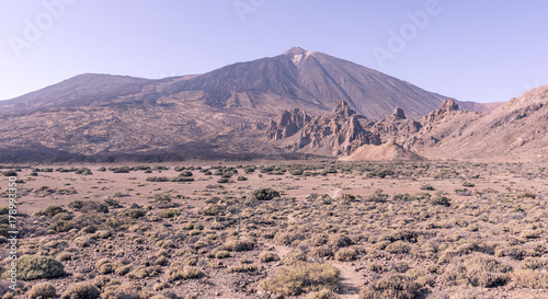 El Teide landscape view