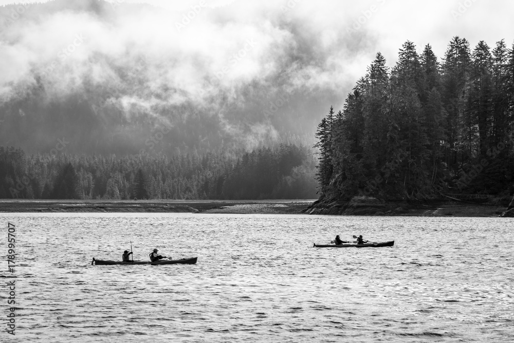 Fototapeta premium kayaking 