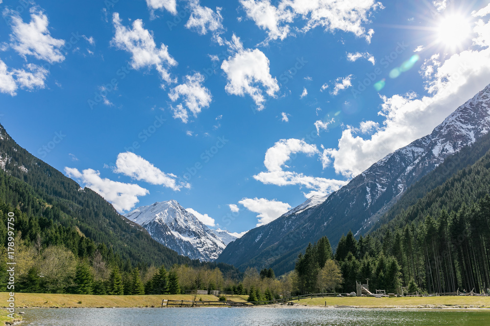Alpine Landscapes in Austrian Alps