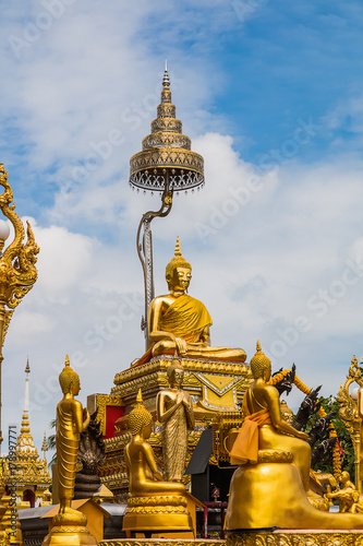 the beautiful buddha statue in thailand
