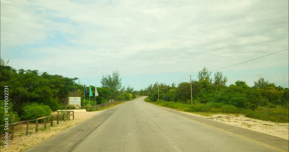 Timelapse of streets through a taxi in Stone town. Zanzibar, Africa. Timelapse of streets through a taxi in Stone town. Zanzibar, Africa.
