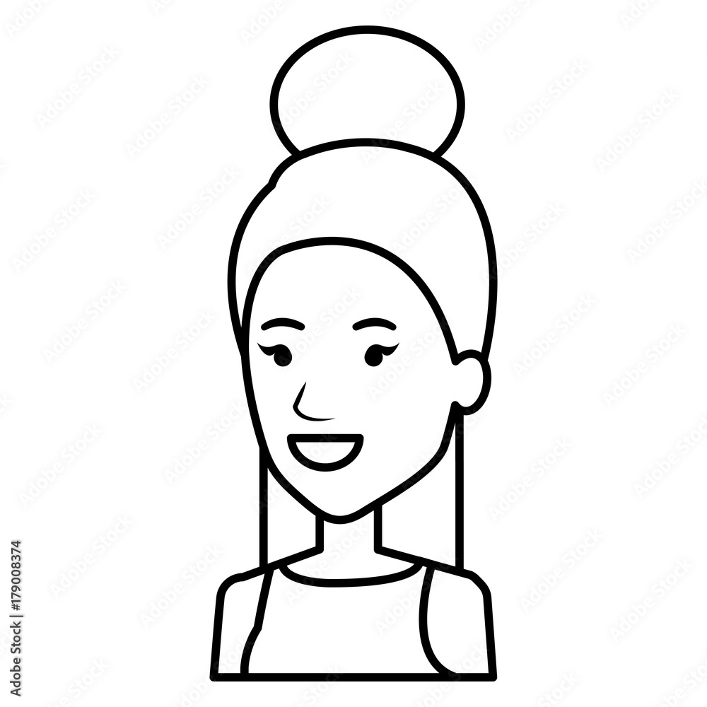 beautiful woman avatar character beautiful woman avatar character