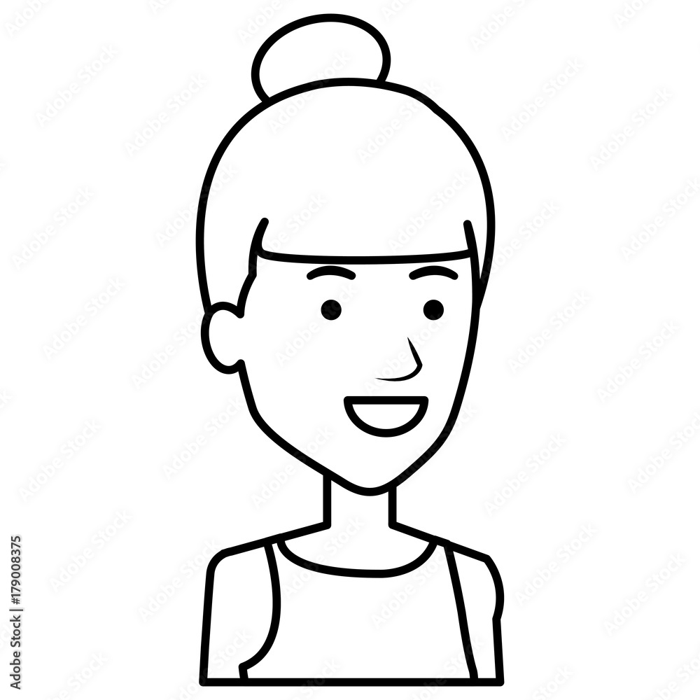 beautiful woman avatar character beautiful woman avatar character