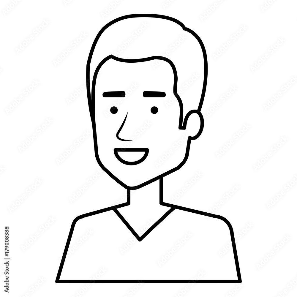 young man avatar character