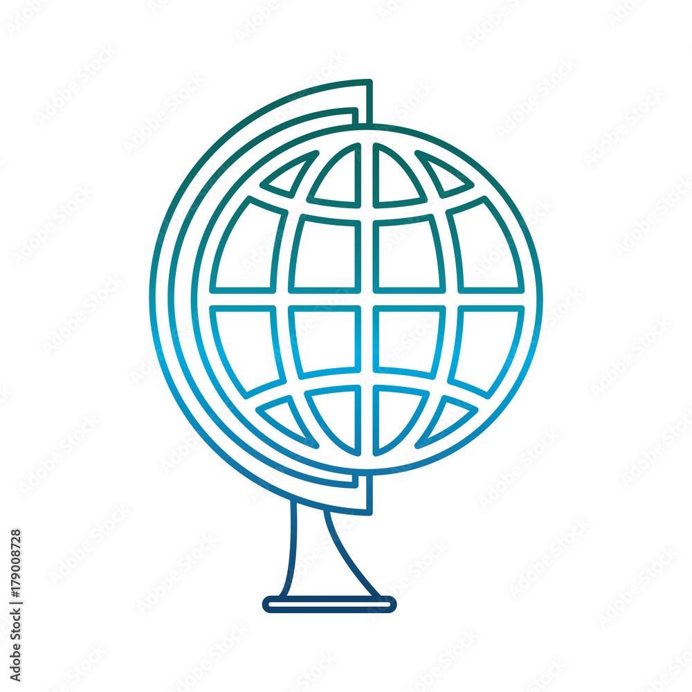 geography tool icon over white background vector illustration geography tool icon over white background vector illustration