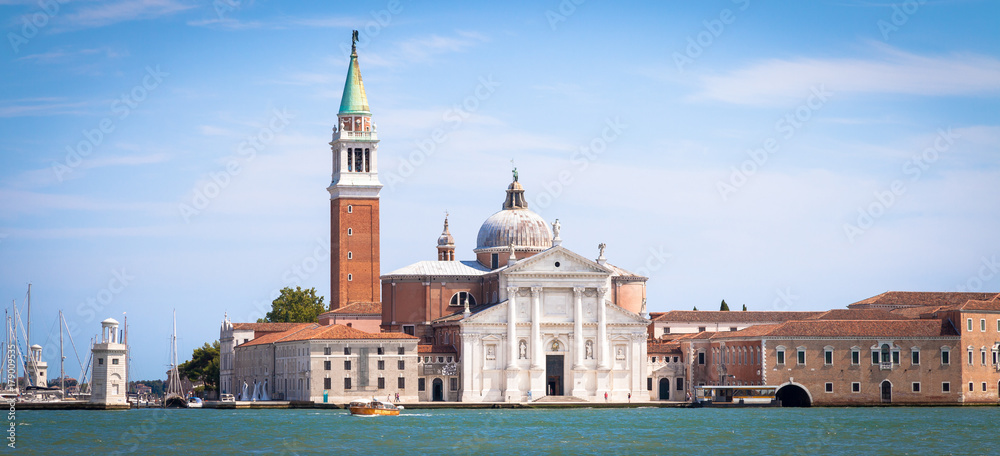 VENICE, ITALY - JUNE 27, 2016: San Giorgio Maggiore