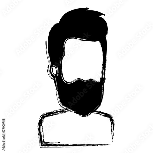 young man shirtless avatar character