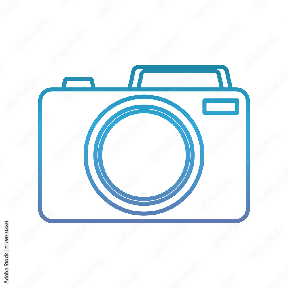 camera icon over white background vector illustration camera icon over white background vector illustration