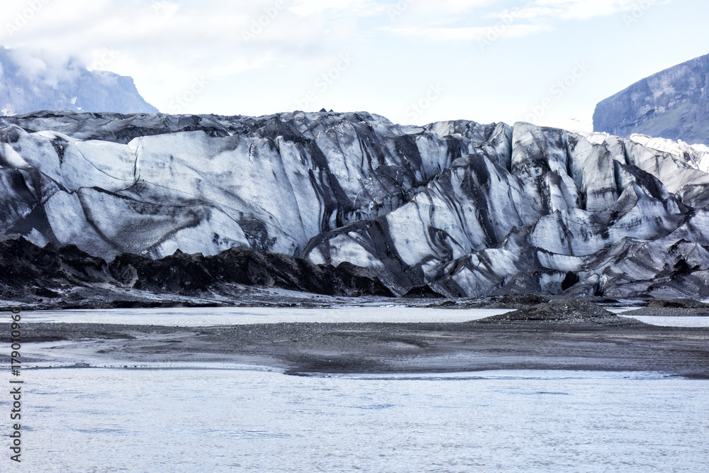 Fotografie Glacier Skaftafell Iceland