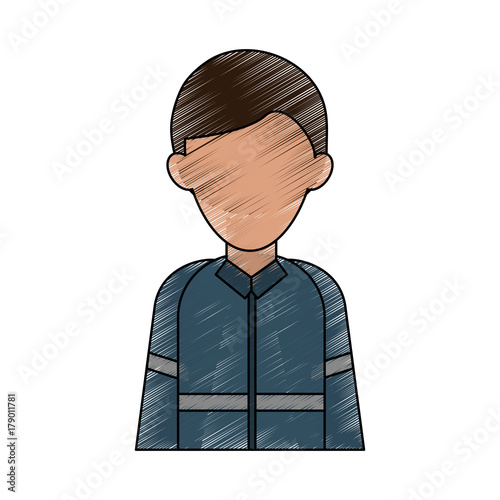 Paramedic emergency assistant icon vector illustration graphic design