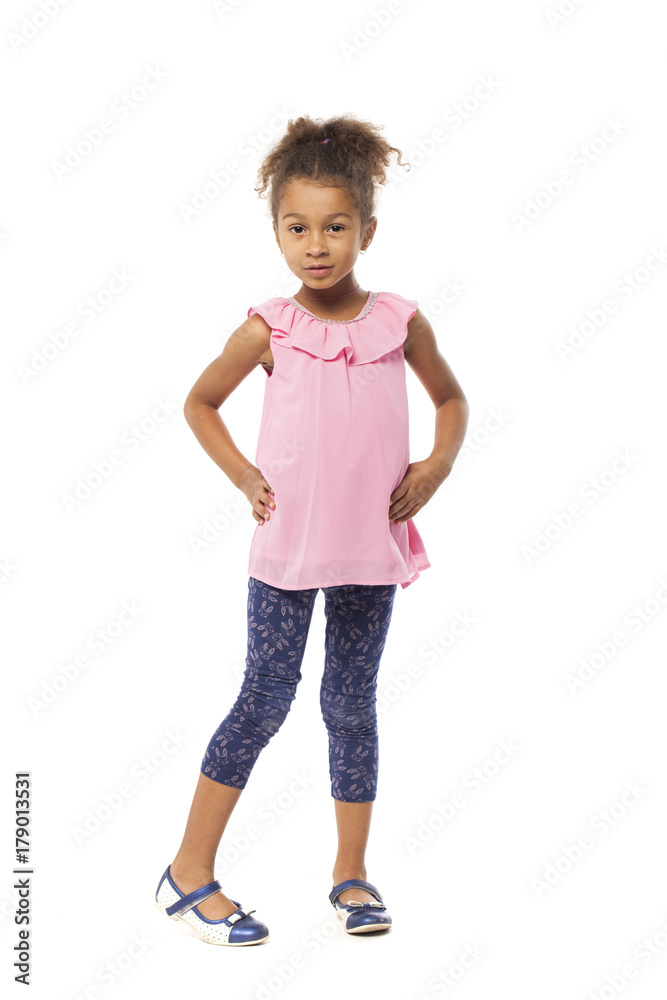 Beautiful african little girl Beautiful african little girl
