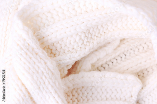 Scarf knitted background