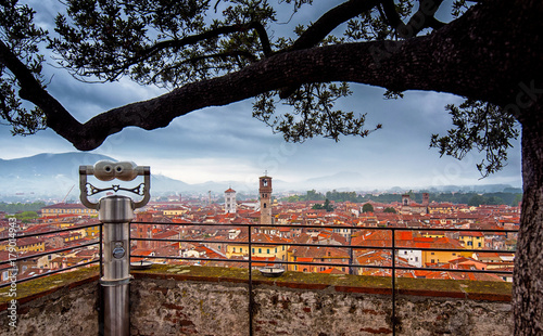 View on Lucca, Italy