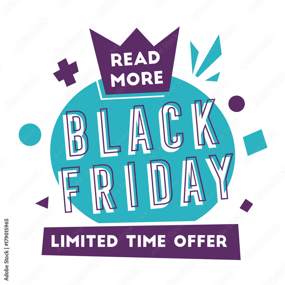 Sale banners. Bright and retro style. Cartoon vector illustration.