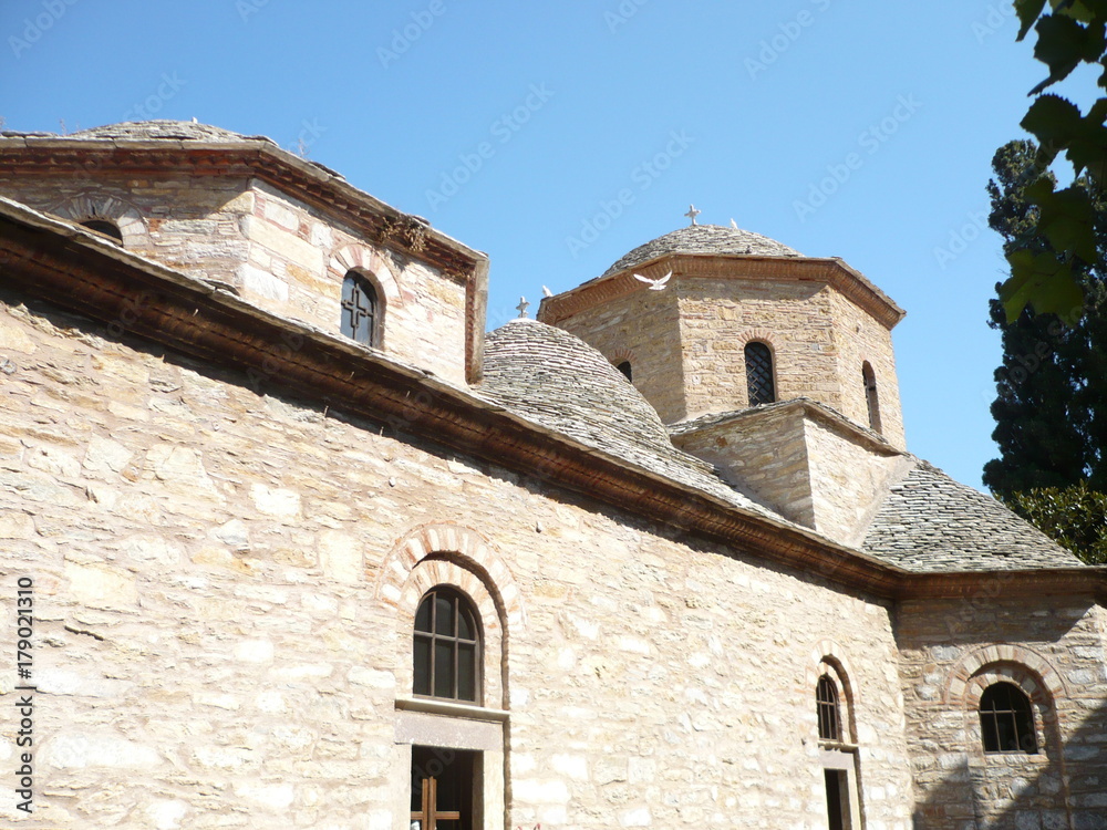 Monastery Evangelistro on Skiathos island