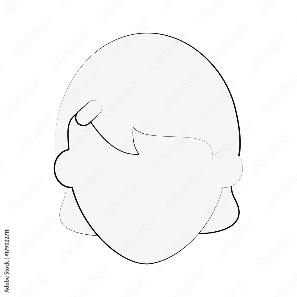 woman avatar icon image vector illustration design black sketch line woman avatar icon image vector illustration design black sketch line