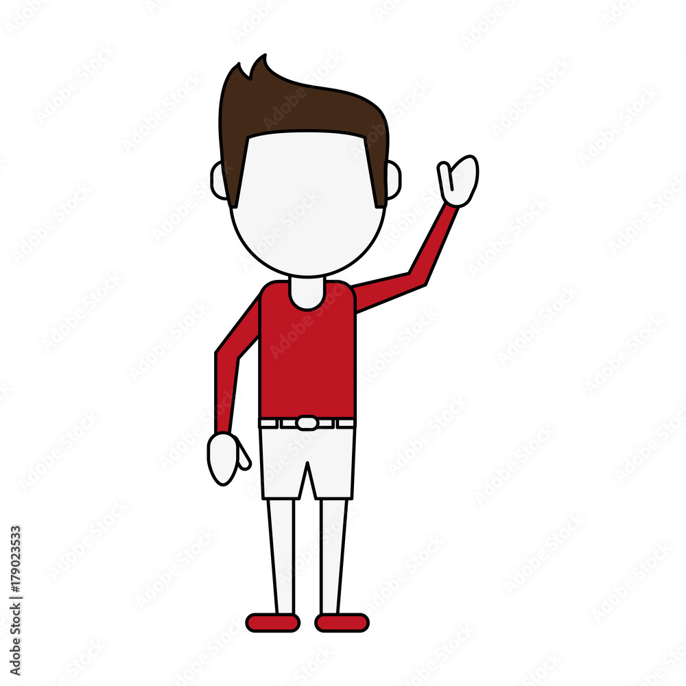man avatar full body icon image vector illustration design 