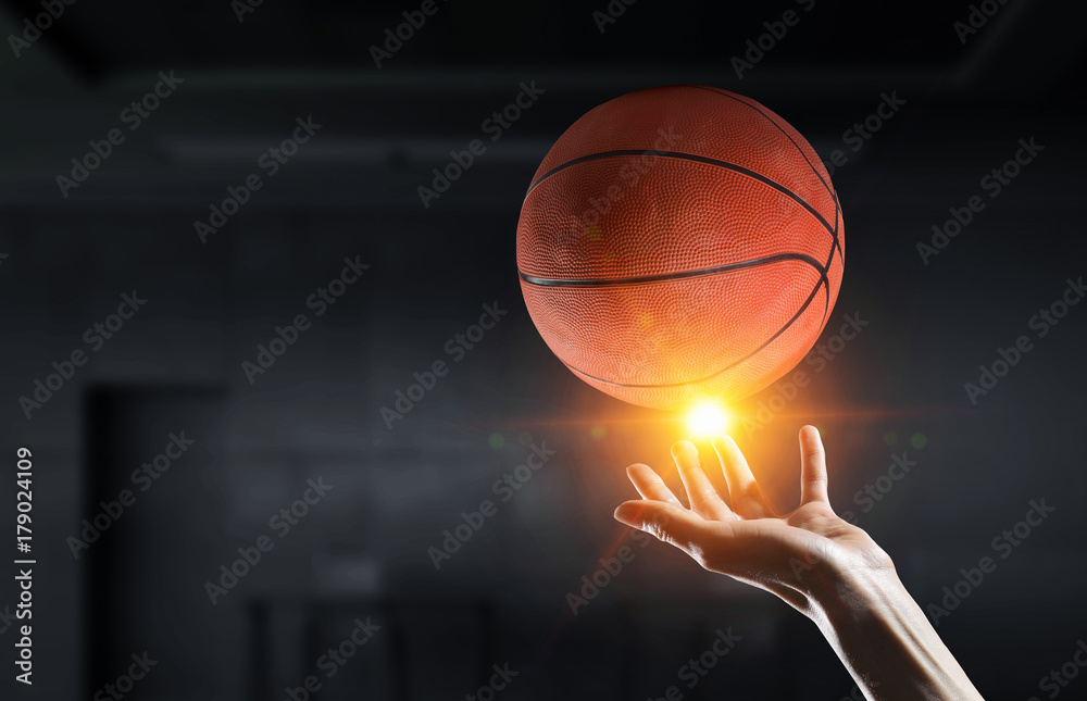 Basketball game concept
