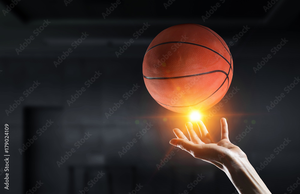 Fototapeta premium Basketball game concept