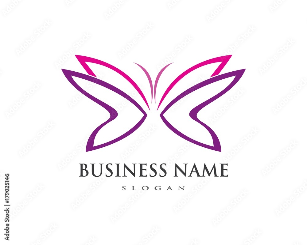 Butterfly Logo Template