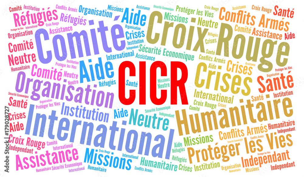 CICR nuage de mots CICR nuage de mots