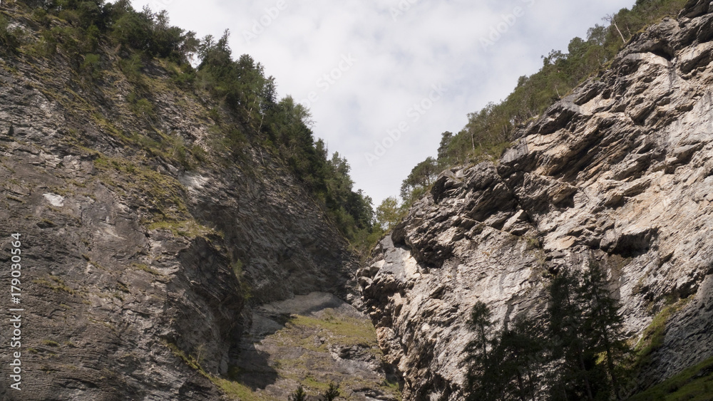 Viamala Schlucht bei Zillis, Thusis im Schweizer Kanton Graubünden