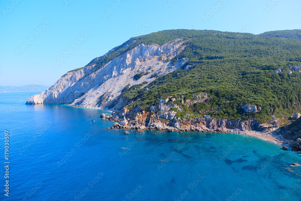 Beautiful Greek bay on Skiathos island