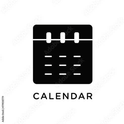 Calendar icon vector design illustration