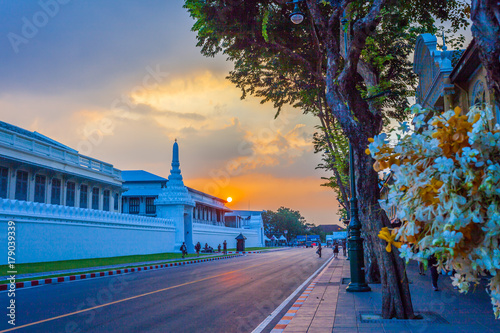 the Royal funeral pyre for King Bhumibol Adulyadej photo