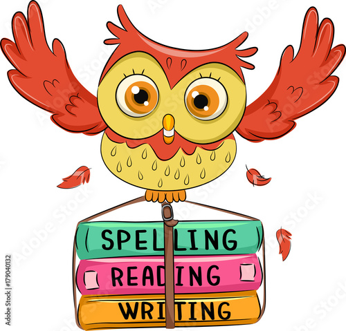 Owl Book Spell Read Write