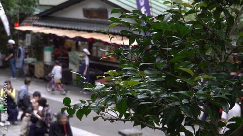 東京　深大寺　参道の雑踏 - video 4K UHD 3