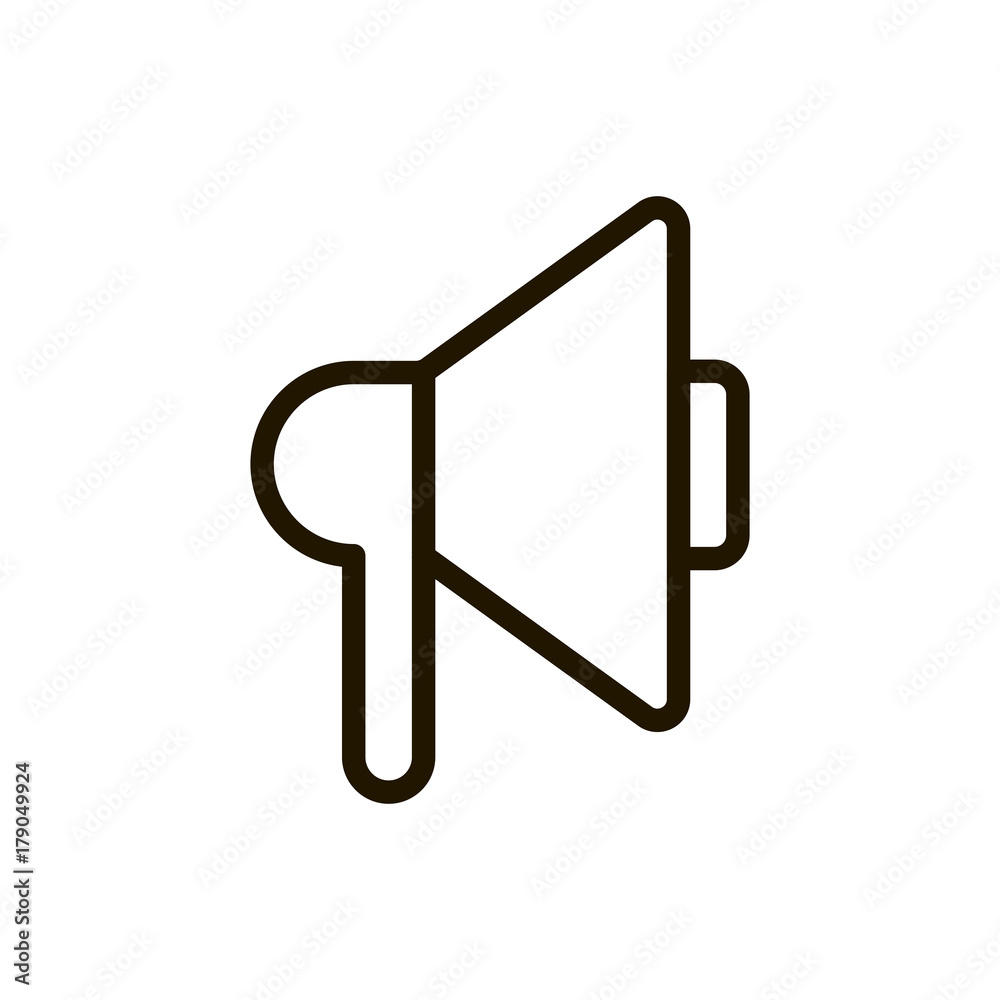 Speaker flat icon Speaker flat icon