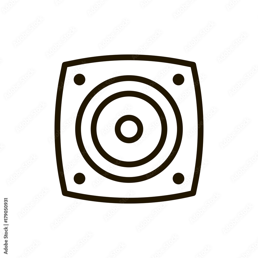 Speaker flat icon Speaker flat icon