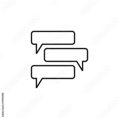 Bubble icon vector design illustration