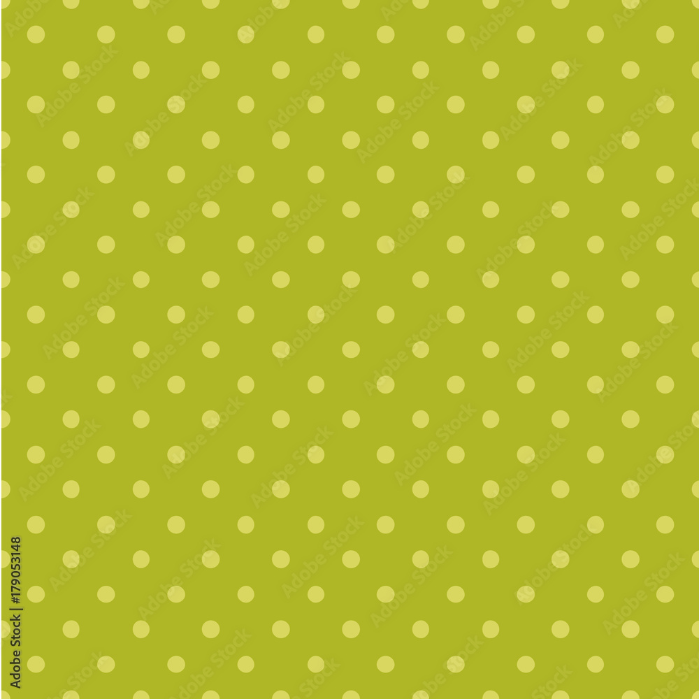 Polka dot seamless pattern. Dotted background with circles, dots, rounds Vector illustration Flat Scandinavian style