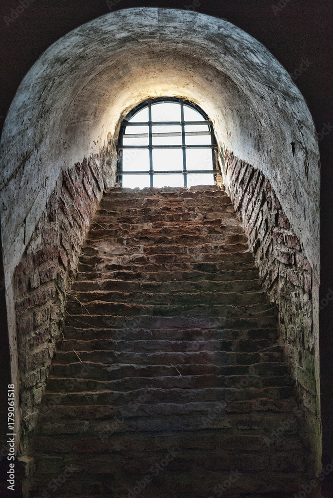 Secret passage with medieval period