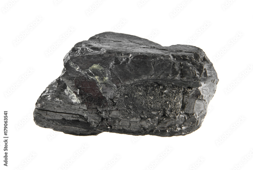 coal isolated on white background coal isolated on white background